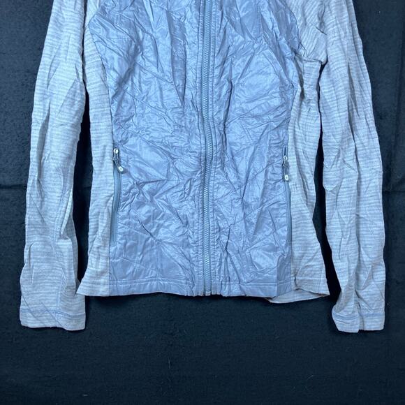 SmartWool Womens Jacket Gray Smartloft Insulated Merino Wool Full Zip Medium - Picture 3 of 13